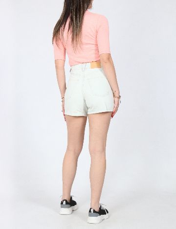 Pantaloni scurti Zara, albastru deschis