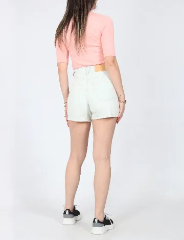 Pantaloni scurti Zara, albastru deschis