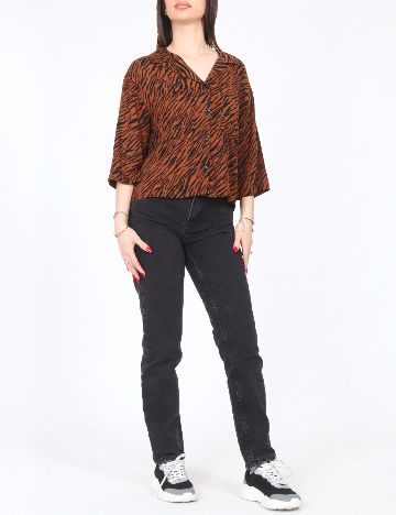 Camasa Bershka, animal print
