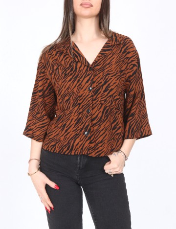 Camasa Bershka, animal print