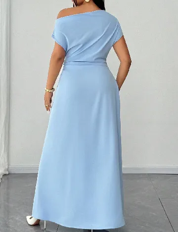 Rochie lunga SHEIN CURVE, albastru