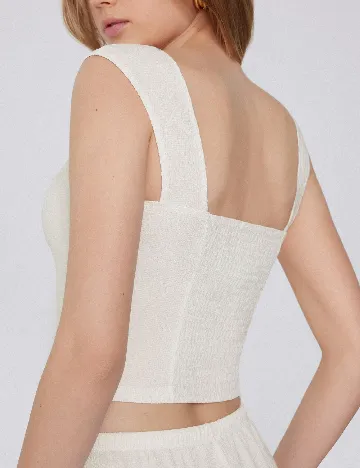 Top Tezenis, alb