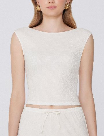 Top Tezenis, alb