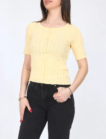 Top Zara, galben