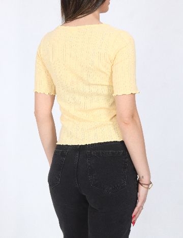Top Zara, galben