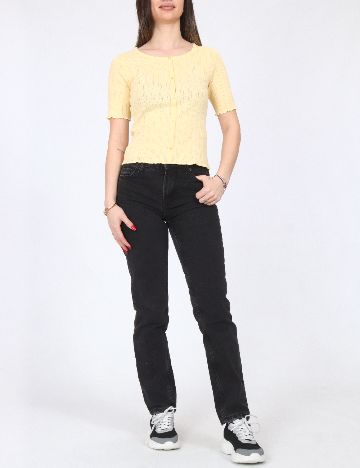 Top Zara, galben
