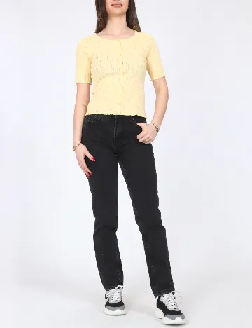 Top Zara, galben