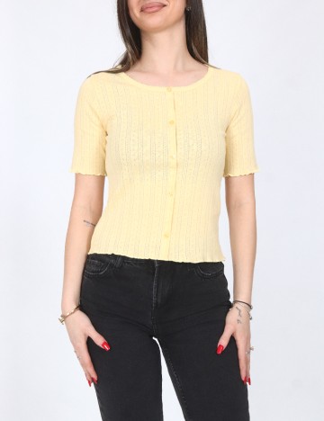 Top Zara, galben