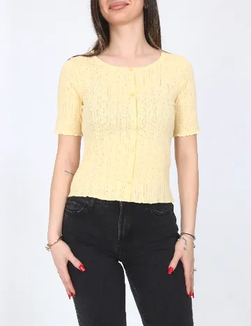 Top Zara, galben
