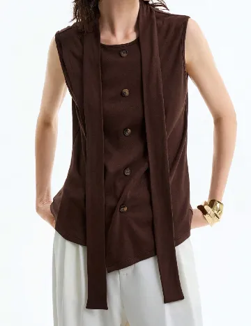 Bluza SHEIN, maro