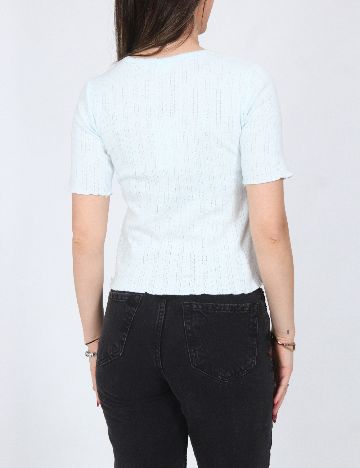 Top Zara, albastru