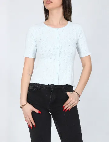 Top Zara, albastru