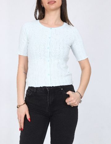 Top Zara, albastru
