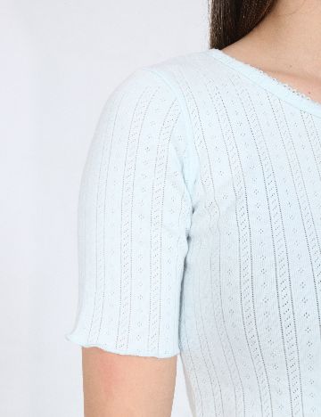 Top Zara, albastru