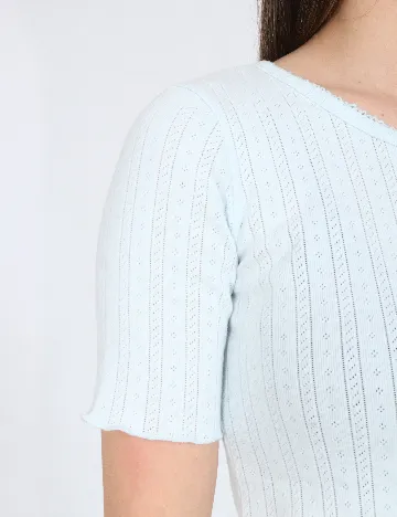 Top Zara, albastru