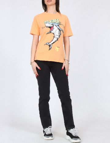 Tricou Zara, portocaliu