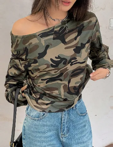 Bluza SHEIN, army