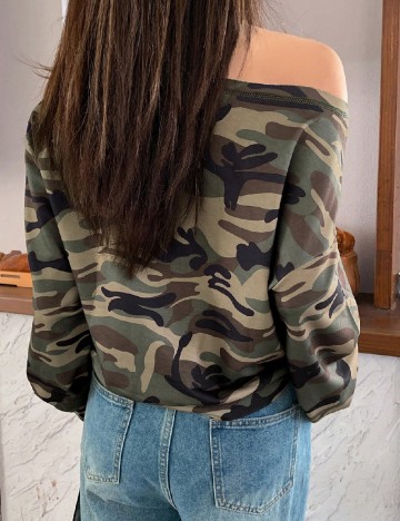Bluza SHEIN, army