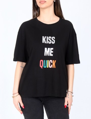 Tricou Pull&Bear, negru