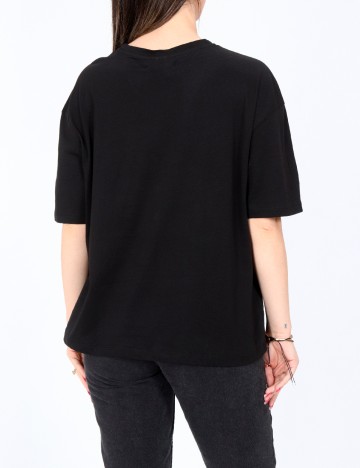 Tricou Pull&Bear, negru