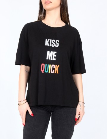 Tricou Pull&Bear, negru