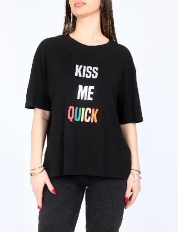 Tricou Pull&Bear, negru