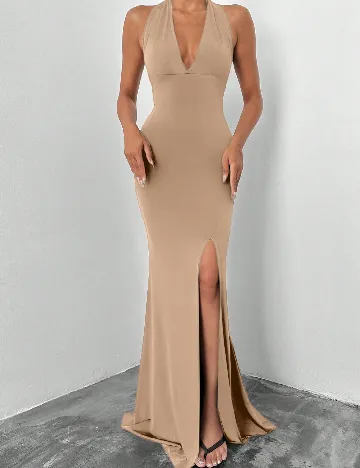 Rochie lunga SHEIN, maro