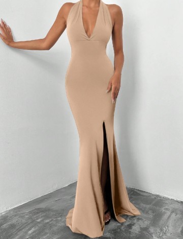 Rochie lunga SHEIN, maro