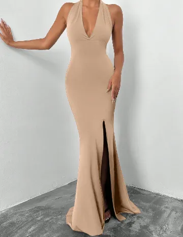 Rochie lunga SHEIN, maro