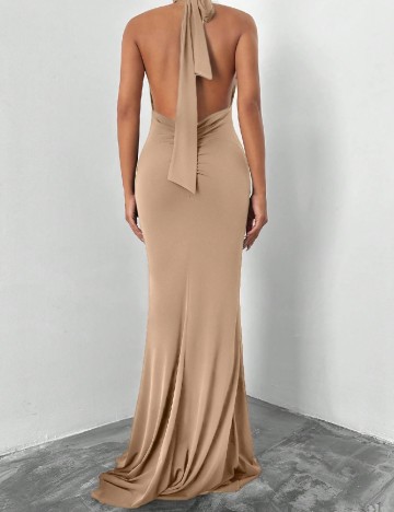Rochie lunga SHEIN, maro