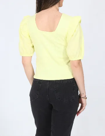 Top Zara, verde deschis