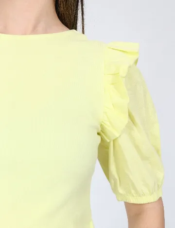 Top Zara, verde deschis