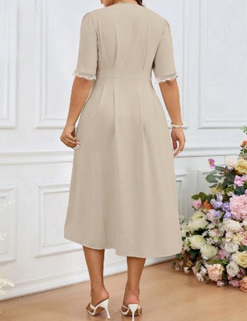 Rochie medie SHEIN CURVE, bej
