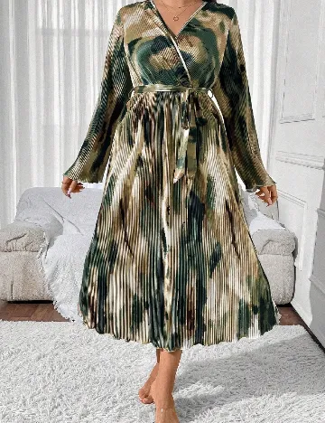 Rochie lunga SHEIN CURVE, mix culori