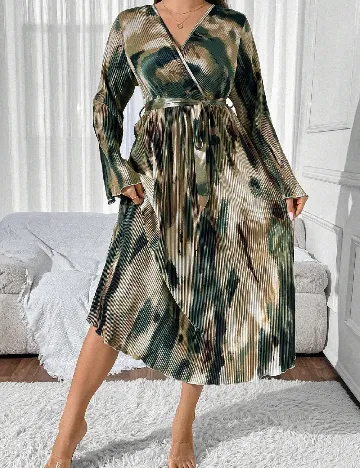 Rochie lunga SHEIN CURVE, mix culori