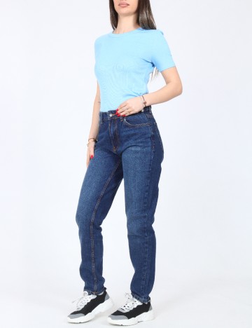 Blugi Bershka, albastru