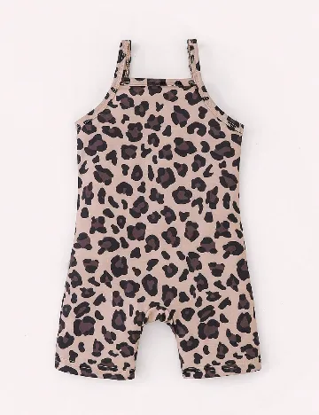 Salopeta Shein Kids, animal print