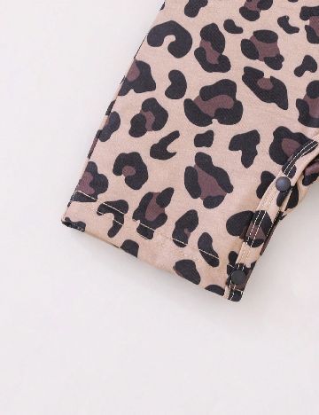 Salopeta Shein Kids, animal print