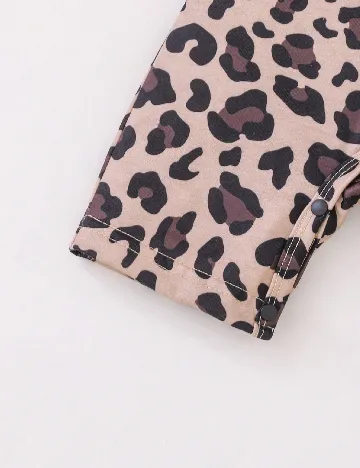 Salopeta Shein Kids, animal print