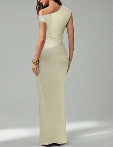 Rochie lunga SHEIN, crem