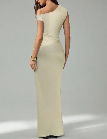 Rochie lunga SHEIN, crem
