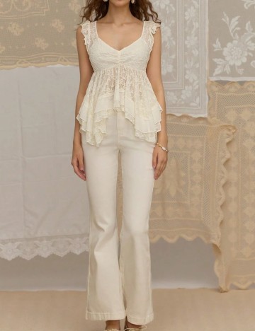 Bluza SHEIN, ecru