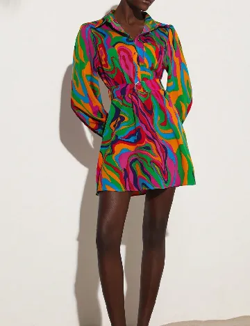 Rochie scurta SHEIN, mix culori