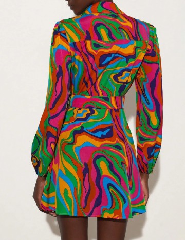 Rochie scurta SHEIN, mix culori