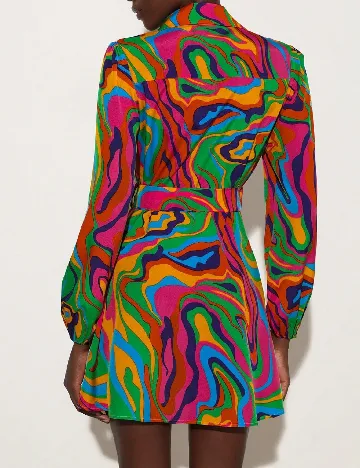 Rochie scurta SHEIN, mix culori