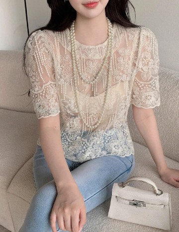 Bluza Dazy, crem