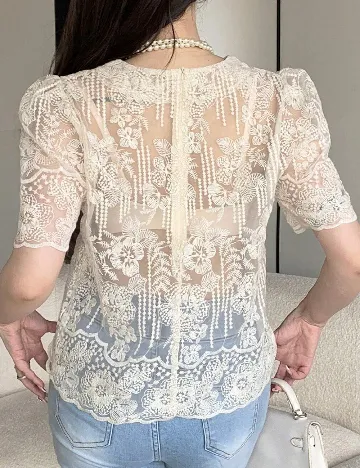 Bluza Dazy, crem