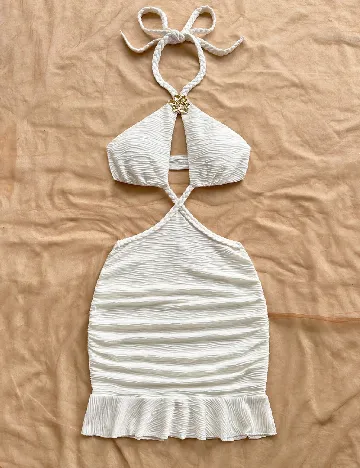 Rochie scurta SHEIN, alb