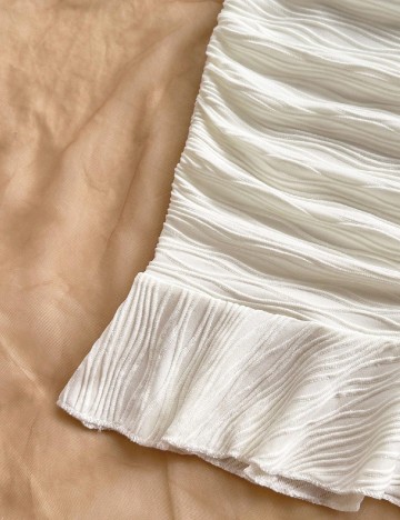 Rochie scurta SHEIN, alb