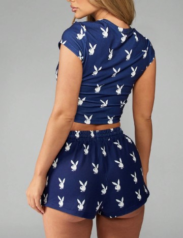 Top SHEIN, bleumarin